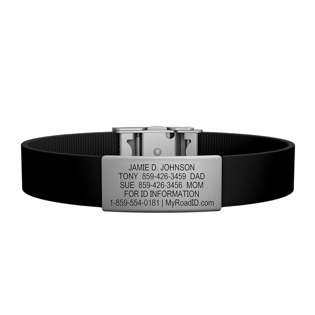 RoadID Wrist ID Elite for runners, walkers.